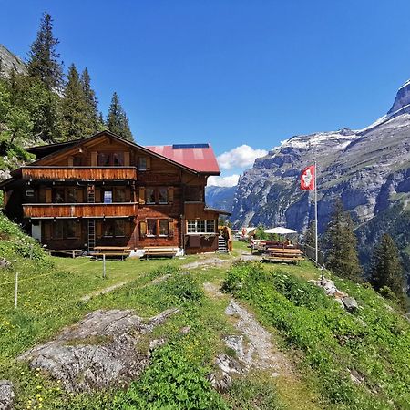Berggasthaus Tschingelhorn Hotel Stechelberg Exterior foto