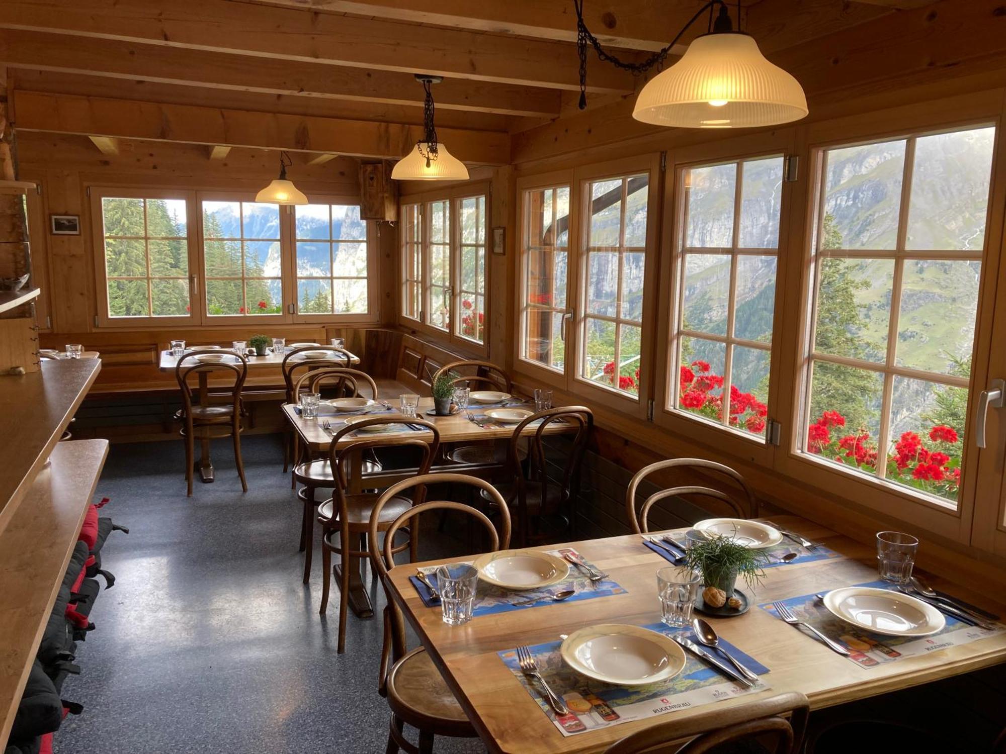 Berggasthaus Tschingelhorn Hotel Stechelberg Exterior foto